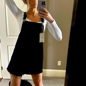 Brand new overall black dress from Pull & Bear! New with tags